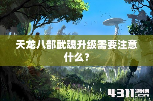 天龙八部武魂升级需要注意什么？