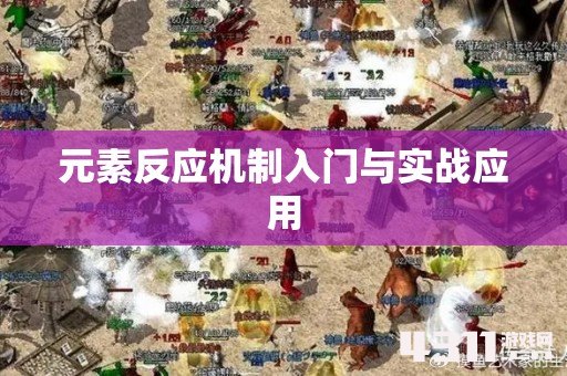 元素反应机制入门与实战应用
