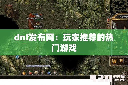 dnf发布网：玩家推荐的热门游戏